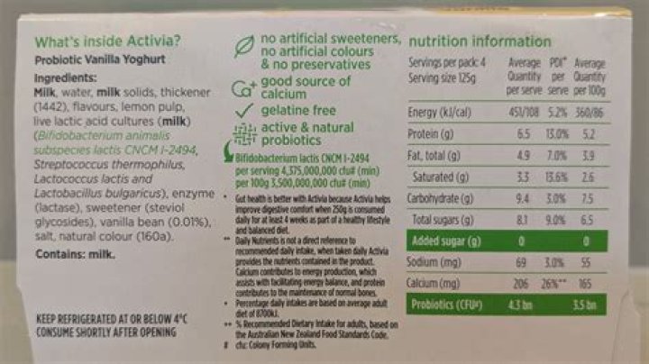 Who is the Activia lady?