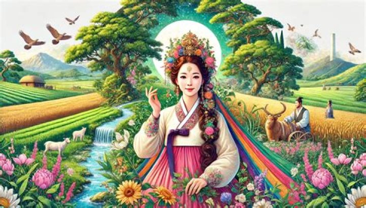 Who is the Korean goddess of love?