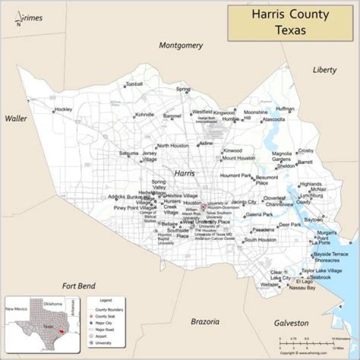 Who is the mayor of Harris County?
