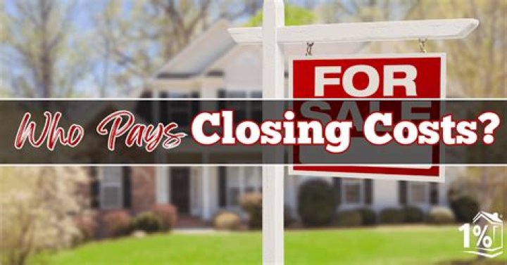 Who pays closing costs on property sale?