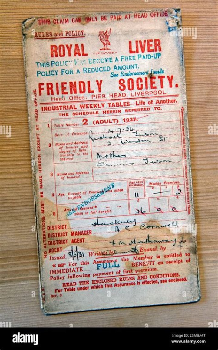 Who took over Royal Liver Friendly Society?
