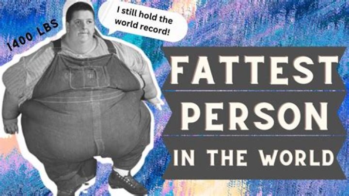 Who was the first fat person?