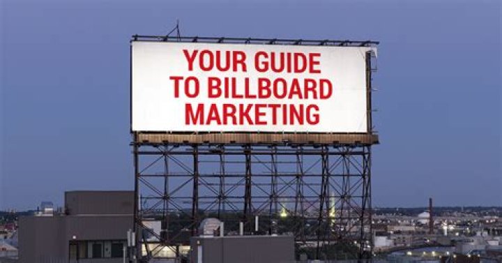 Why are billboards effective for large events?
