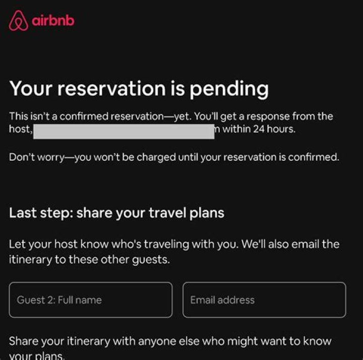 Why did Airbnb Host decline my request?
