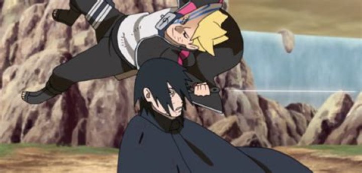 Why did Boruto stab Sasuke in the eye?