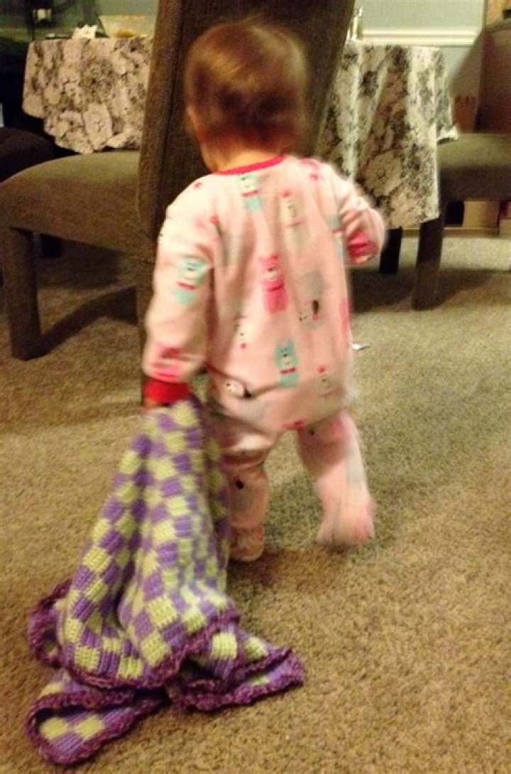 Why do toddlers carry a blanket?