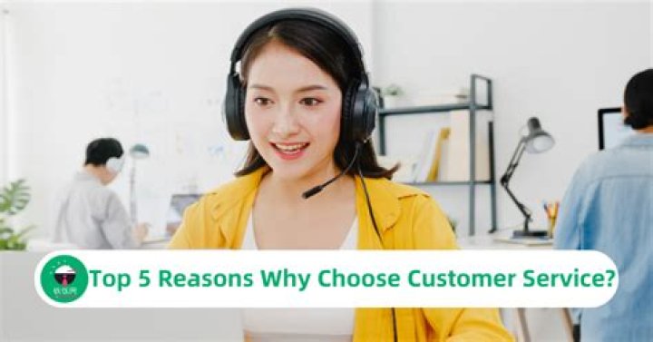 Why do you choose customer service?