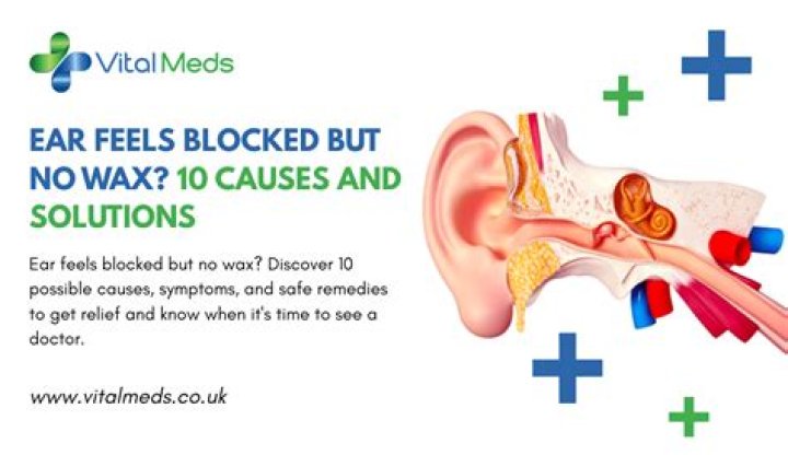 Why does my ear feel blocked but no wax?