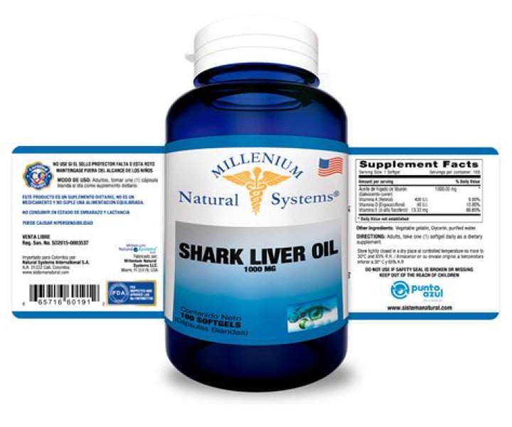 Why does the old man drink shark liver oil?
