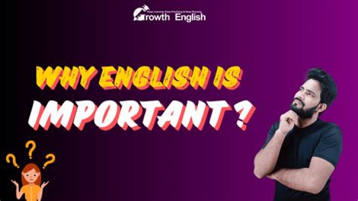Why English is important?