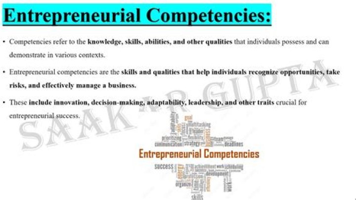 Why entrepreneurial competencies are very effective on having a business?