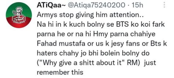 Why is BTS army angry?