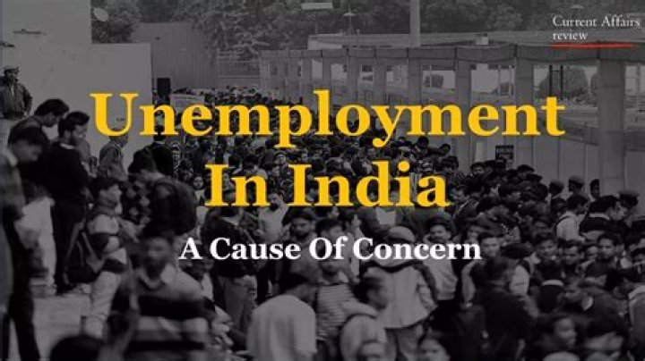 Why is India facing the problem of unemployment?