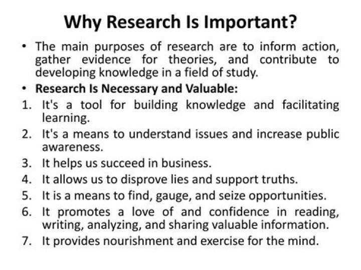 Why is research setting important?