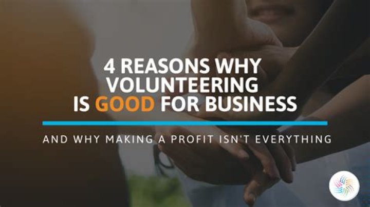 Why volunteering is good for business?