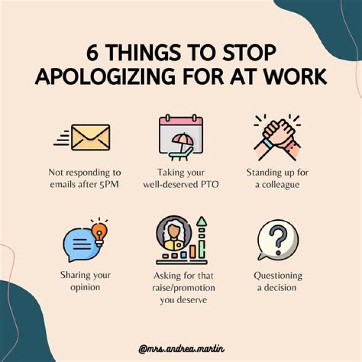 Why you should stop apologizing?