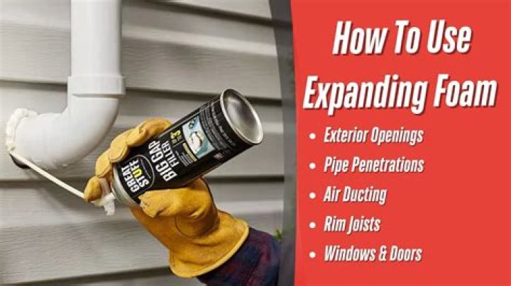 Will expanding foam stop ants?