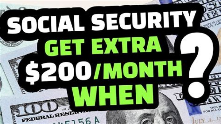 Will SSI recipients get an extra $200 a month?