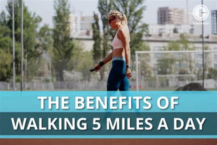 Will walking 5 miles a day tone my legs?